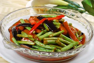 0911CC-831豆角烧茄子