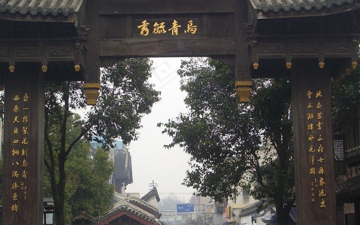 浙江乌镇景色高清素材大图