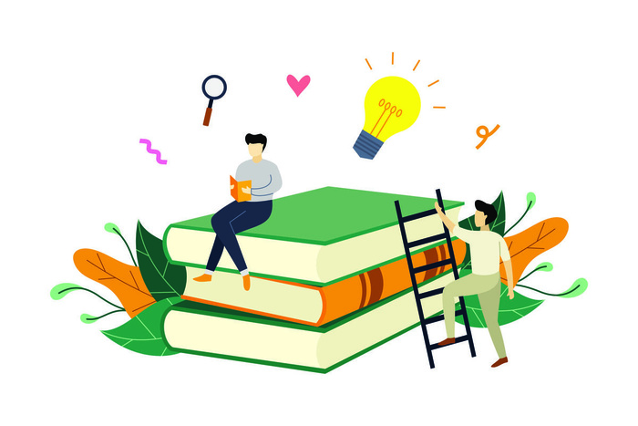 扁平化人物场景办公互联网等距ai矢量设计网页海报UI素材插画