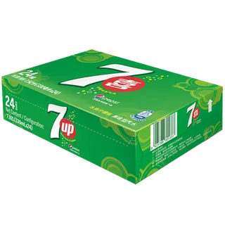 七喜超市商品白底图免抠实物摄影png格式图片透明底