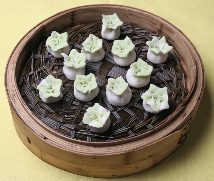 白菜蒸饺 (2)