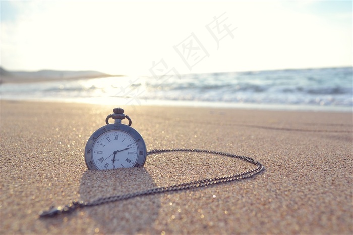美丽的沙滩风景高清图片素材