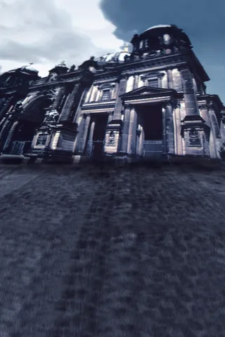 婚纱照教堂背景图