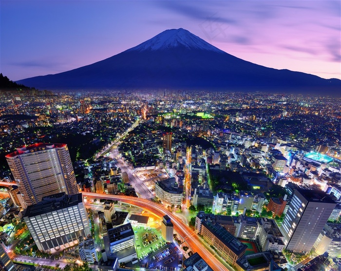 日本东京富士山图片