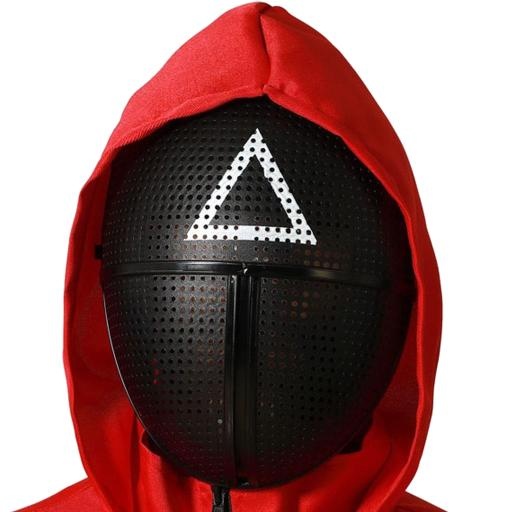 PNG鱿鱼游戏防护面具免抠