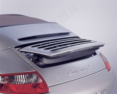保时捷911Carrera997尾部高清特写图片