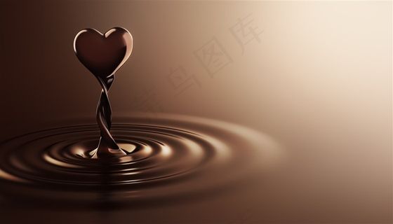 创意巧克力宣传海报高清图片素材