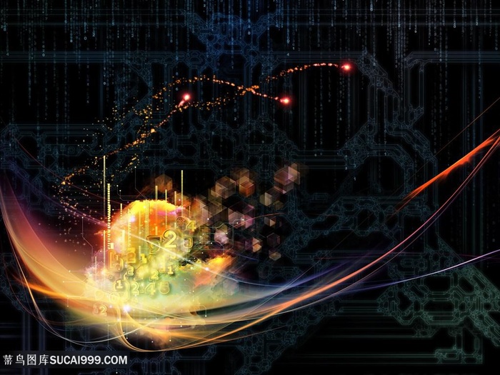 炫彩世界信息科技高清图片