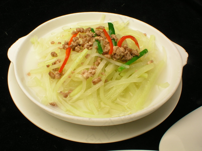 1080肉碎虾米煮萝卜丝lkj