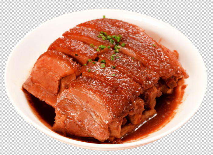 扣肉免扣素材psd模版下载