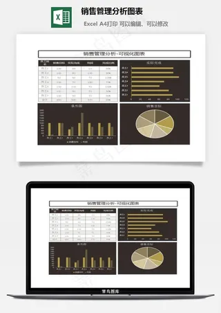 销售管理分析图表