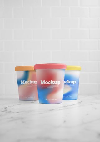 冰淇淋包装样机