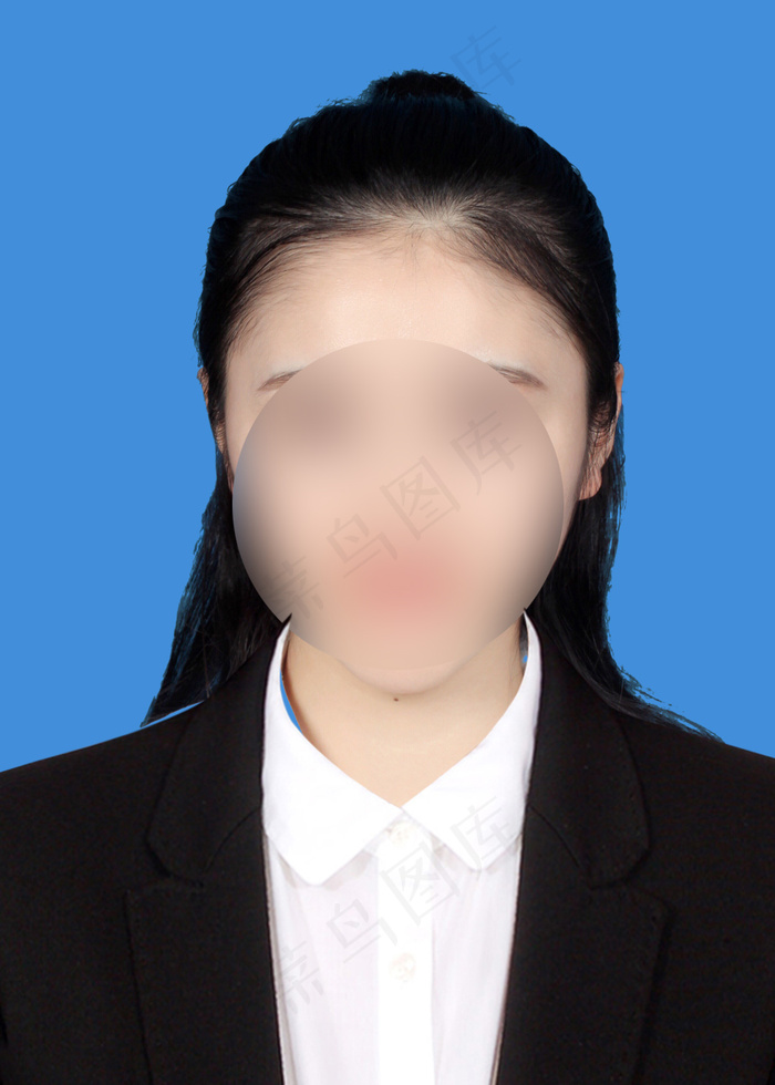 西装模板  女生西装 寸照模板 西装 证件照 西服 免抠psd模版下载