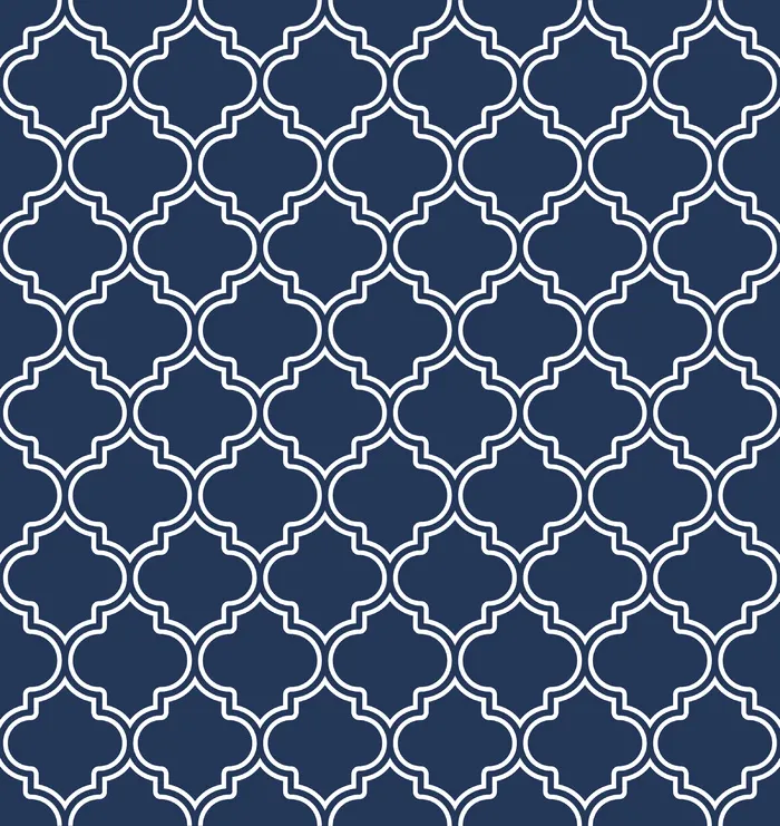 古典线条底纹蓝色设计背景