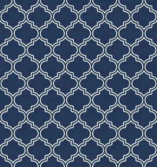 古典线条底纹蓝色设计背景