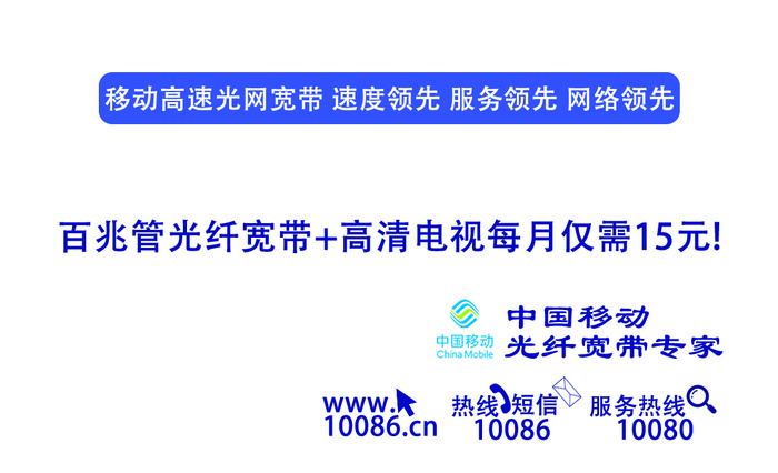 名片，宽带，网络，简洁，移动psd模版下载