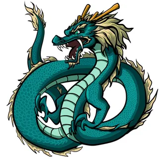 手绘山海经上古神兽夫诸凤凰麒麟青龙白虎朱雀玄武插画PSD素材