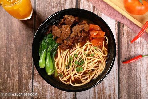 红烧牛肉拉面面条