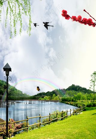 美丽的春天图片