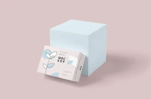 设计盒子样品psd素材