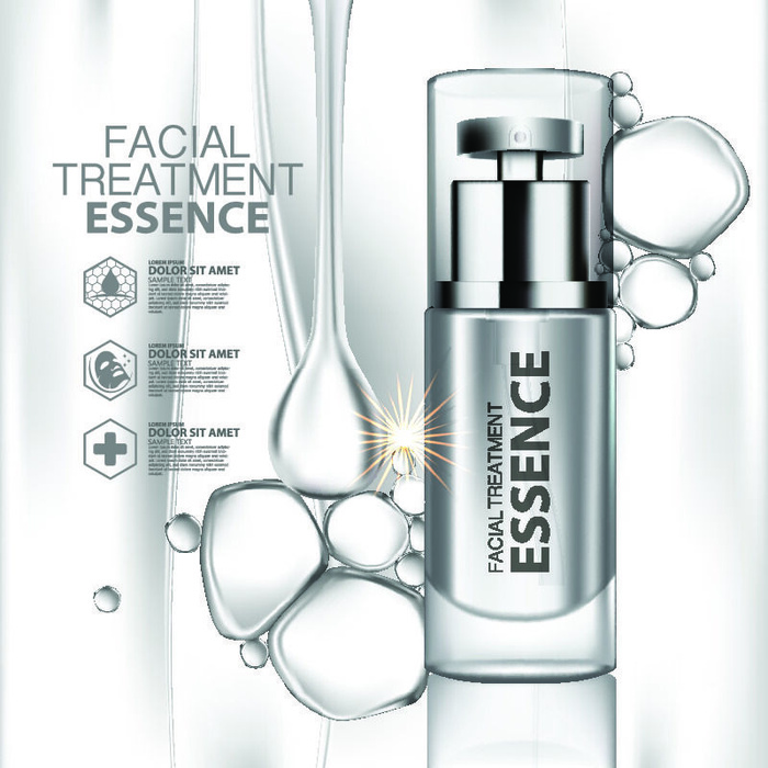 设计广告化妆品素材