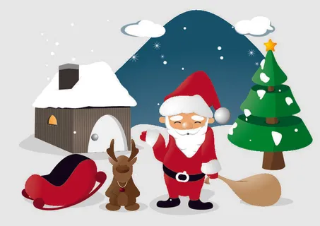 设计创造冬天圣诞节