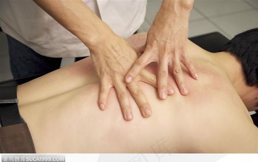 中医医疗-背部按摩
