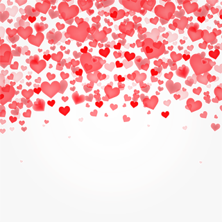 爱心粉色情人节