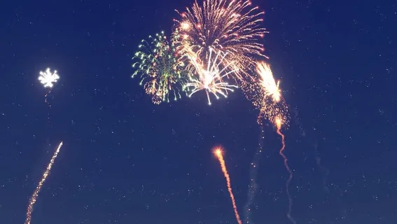 设计新年焰火视频 设计新年焰火视频