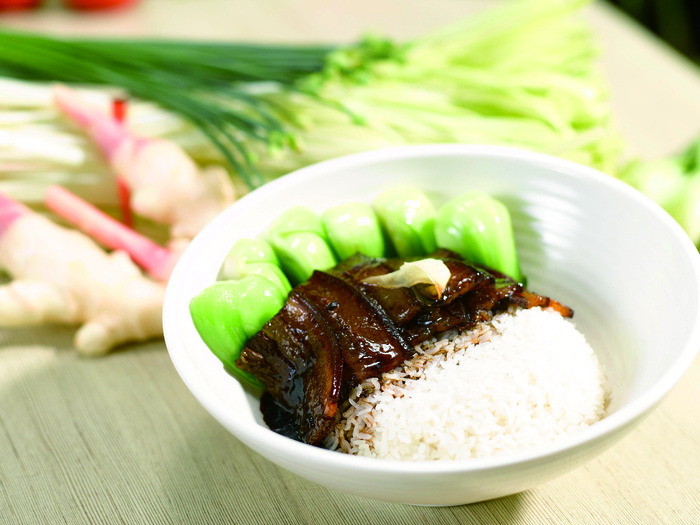 五花肉饭