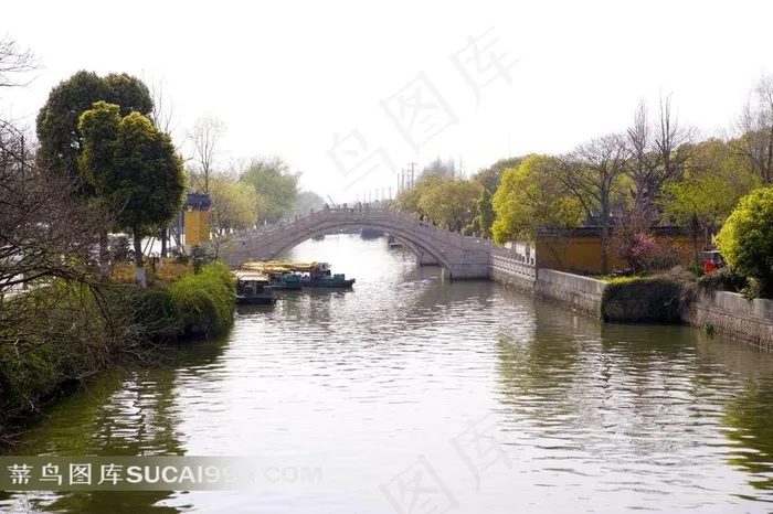 江南水乡苏州小桥流水唯美美景