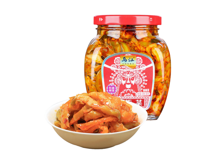 乌江涪陵红油榨菜超市商品白底图免抠实物摄影png格式图片透明底
