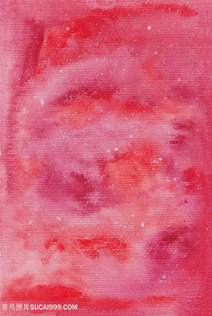 红色水墨水彩晕染背景高清图片