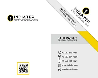 设计 创造 名片