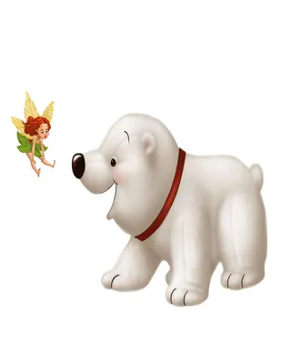 免抠卡通北极熊psd素材