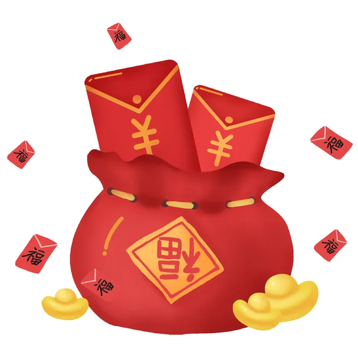 对联灯笼附件装饰新年psd模版下载