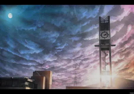 乌云高塔壁纸984