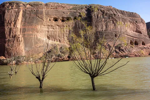 陕西靖边波浪谷