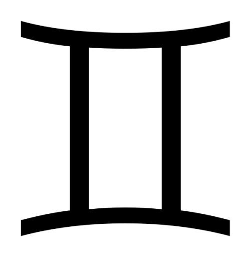 双子座 PNG免抠(600x613)