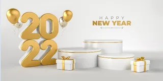 2022年年货新年背景