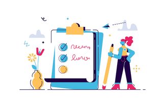 扁平化人物场景办公互联网等距ai矢量设计网页海报UI素材插画