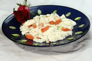 9木瓜雪蛤炒水晶 乡村小镇