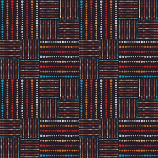 少数民族藏族特色花纹波西米亚风纹理背景图案设计AI矢量图片素材