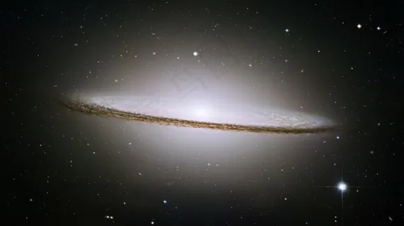 草帽星系图片 草帽星系图片