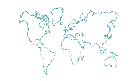 地图 地图剪影 地图轮廓 世界地图 Png 地图