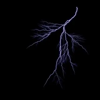 开关散开的闪电