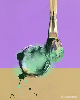 化妆笔时尚插画 化妆笔时尚插画
