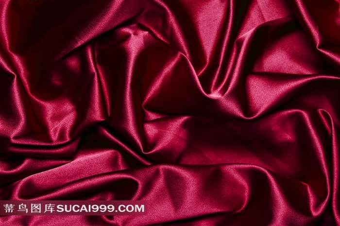 深红色的丝绸图片