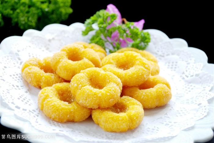 南瓜饼的美食图片
