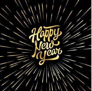 祝贺新年快乐创造设计